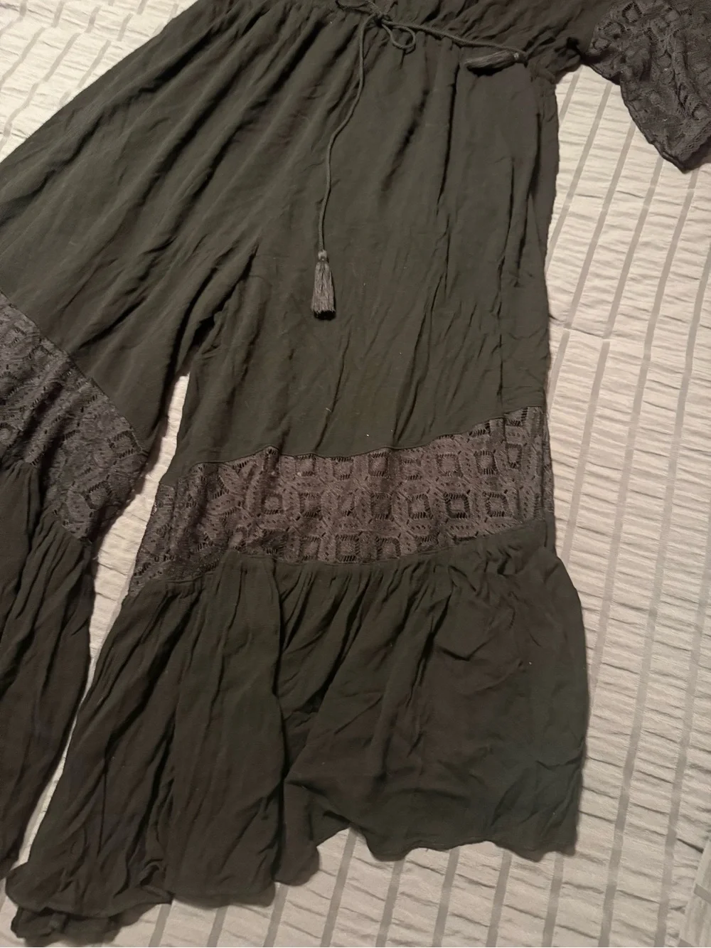 NWT sweet lovely black romper sz 3XL